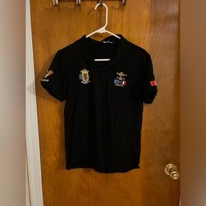 Men's Black Polo Shirt